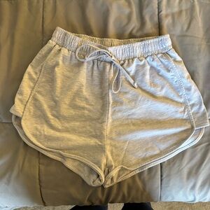Women's Light Gray lounge Shorts